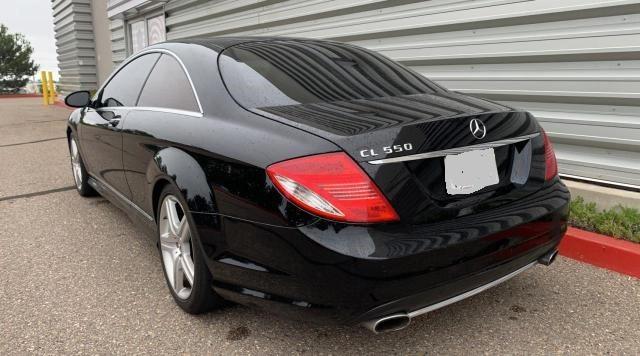 WDDEJ71X48A015295 - 2008 MERCEDES-BENZ CL 550 BLACK photo 3