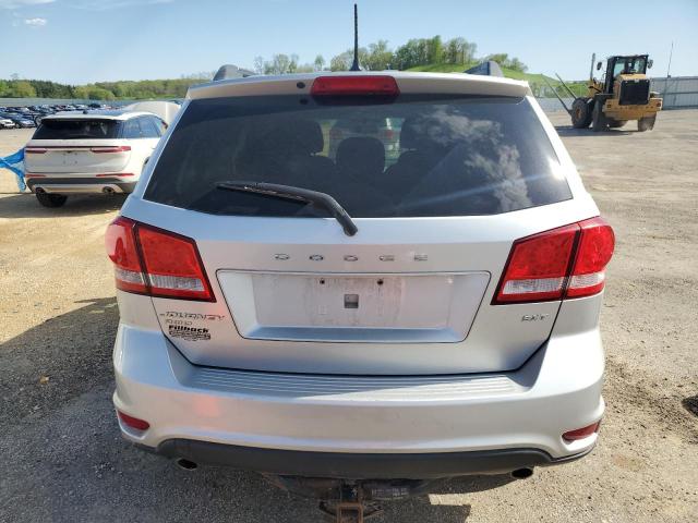 3C4PDDBG1ET212064 - 2014 DODGE JOURNEY SXT SILVER photo 6