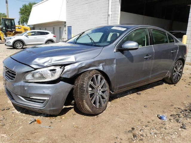 LYV402TK3HB139144 - 2017 VOLVO S60 PREMIER GRAY photo 1