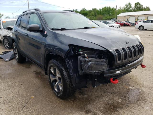 1C4PJMBB5HW631157 - 2017 JEEP CHEROKEE TRAILHAWK GRAY photo 4