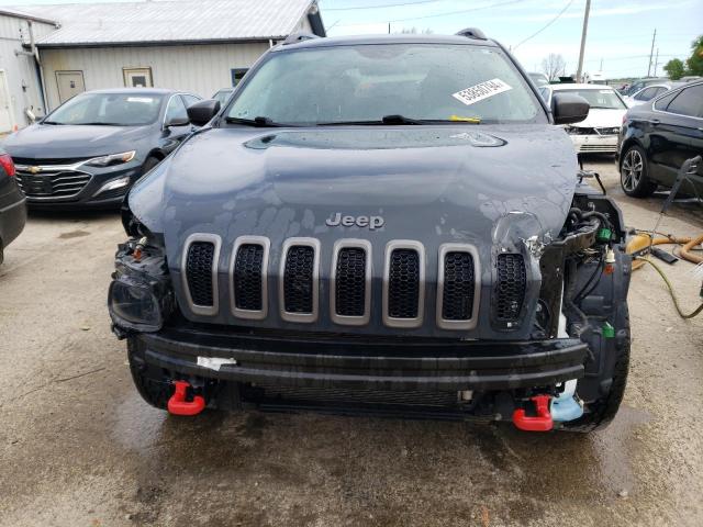 1C4PJMBB5HW631157 - 2017 JEEP CHEROKEE TRAILHAWK GRAY photo 5