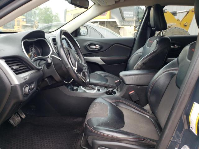 1C4PJMBB5HW631157 - 2017 JEEP CHEROKEE TRAILHAWK GRAY photo 7