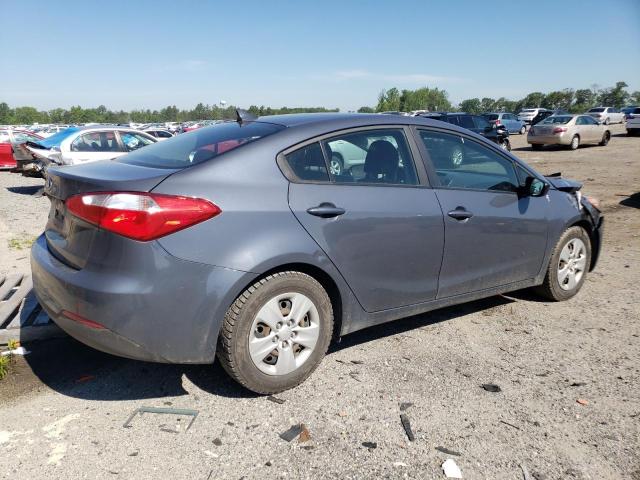 KNAFK4A65G5613160 - 2016 KIA FORTE LX GRAY photo 3