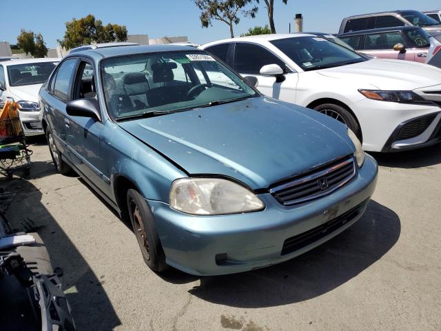 2HGEJ6614YH601281 - 2000 HONDA CIVIC BASE Turkuaz foto 4