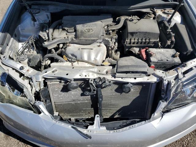 4T1BF1FK5CU504719 - 2012 TOYOTA CAMRY BASE SILVER photo 11