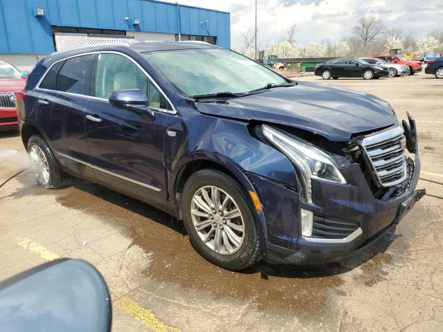 1GYKNDRS8HZ105876 - 2017 CADILLAC XT5 LUXURY ლურჯი ფოტო 4