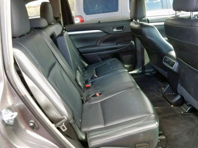 5TDJKRFH7FS162018 - 2015 TOYOTA HIGHLANDER XLE  ფოტო 6