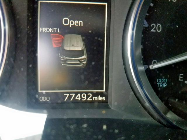 5TDJKRFH7FS162018 - 2015 TOYOTA HIGHLANDER XLE  ფოტო 8