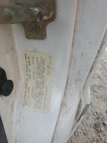 KLATA226XYB584289 - 2000 DAEWOO LANOS S Blanco foto 12