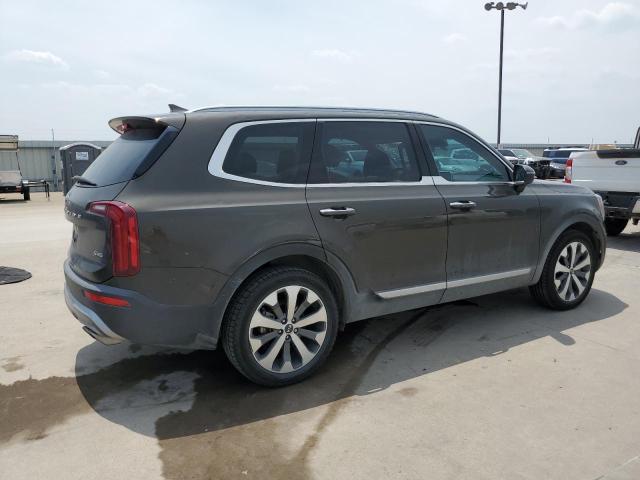 5XYP64HC8LG027576 - 2020 KIA TELLURIDE S GREEN photo 3