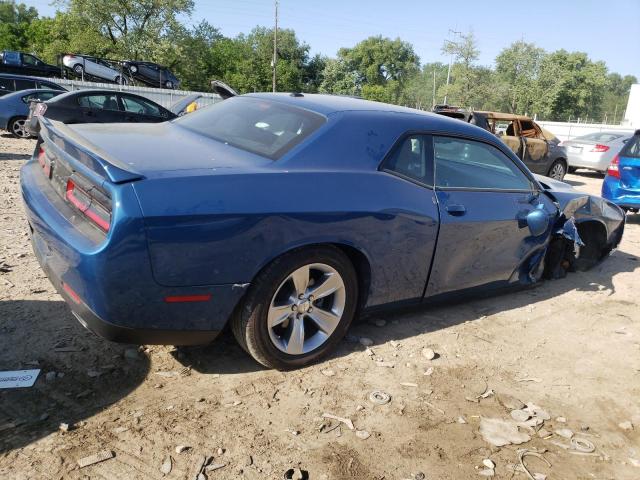 2C3CDZAG7NH200088 - 2022 DODGE CHALLENGER SXT BLUE photo 3