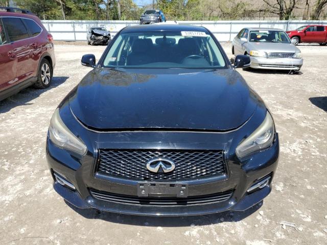 JN1BV7AP7EM670565 - 2014 INFINITI Q50 BASE BLACK photo 5