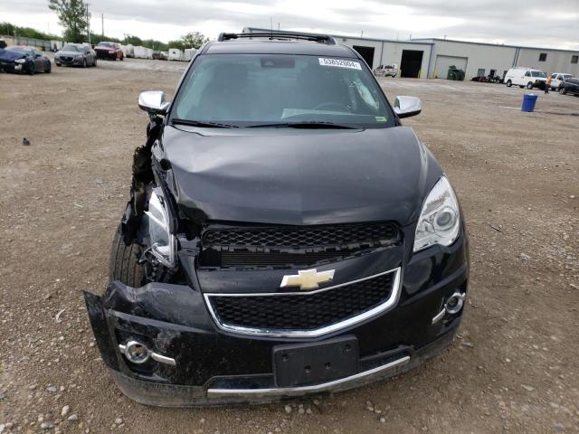 2GNFLGE51C6153987 - 2012 CHEVROLET EQUINOX LTZ BLACK photo 5