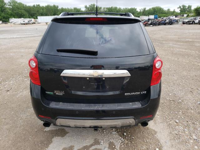 2GNFLGE51C6153987 - 2012 CHEVROLET EQUINOX LTZ BLACK photo 6