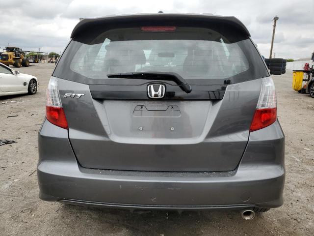 JHMGE8H58CC020674 - 2012 HONDA FIT SPORT GRAY photo 6