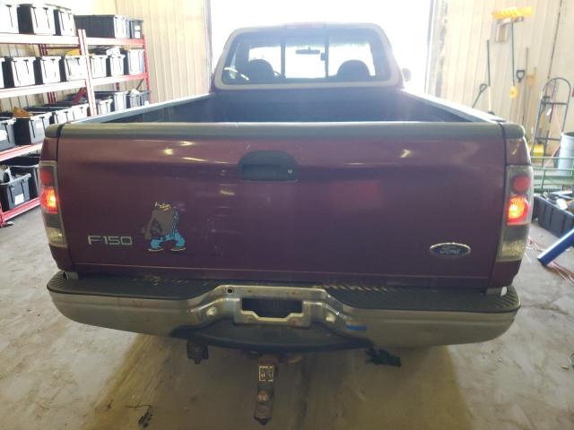 1FTZF18W0WKA23215 - 1998 FORD F-150 BURGUNDY photo 10