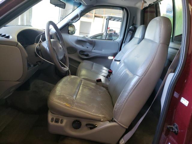 1FTZF18W0WKA23215 - 1998 FORD F-150 BURGUNDY photo 7