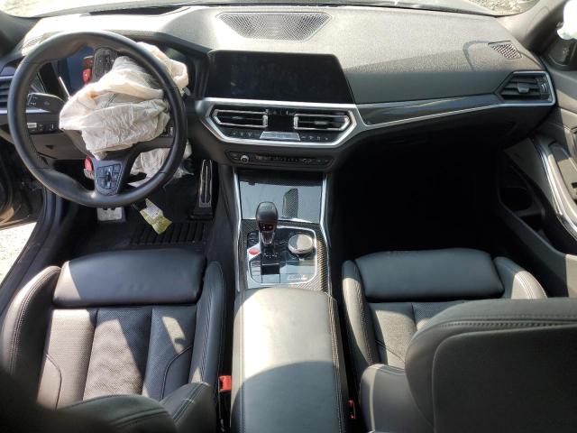 WBS33AY02MFL41779 - 2021 BMW M3 COMPETITION GRAY photo 8