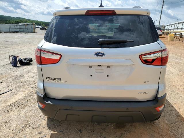 MAJ6S3GL3LC337521 - 2020 FORD ECOSPORT SE SILVER photo 6