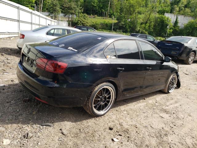 3VW2K7AJ3EM310051 - 2014 VOLKSWAGEN JETTA BASE 黑色 照片 3