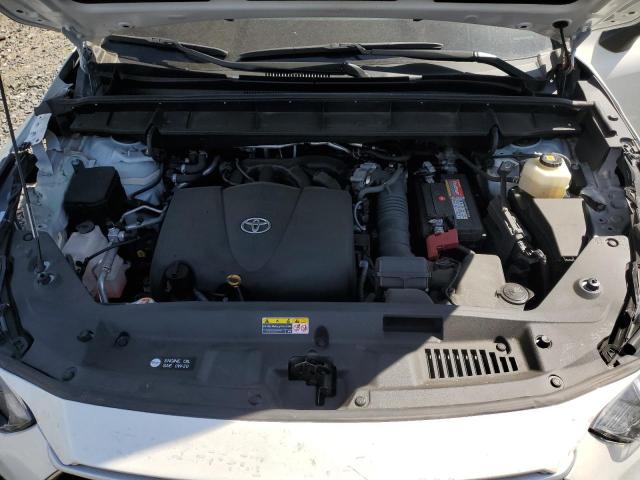 5TDGZRBH4MS526713 - 2021 TOYOTA HIGHLANDER XLE WHITE photo 12