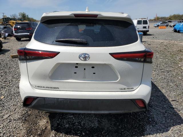 5TDGZRBH4MS526713 - 2021 TOYOTA HIGHLANDER XLE WHITE photo 6