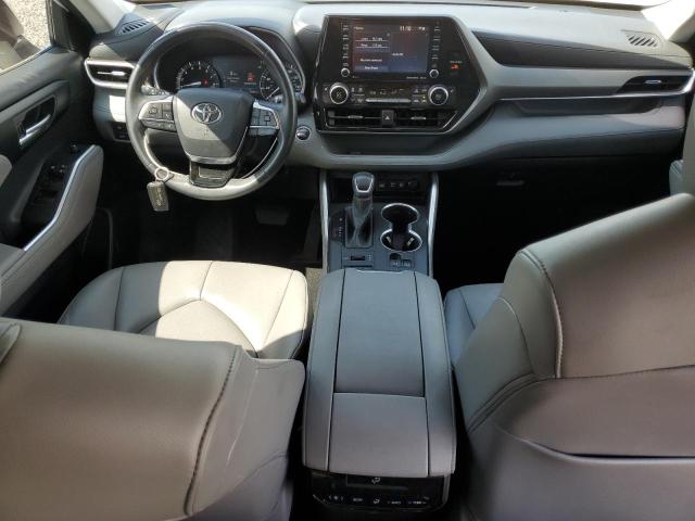 5TDGZRBH4MS526713 - 2021 TOYOTA HIGHLANDER XLE WHITE photo 8