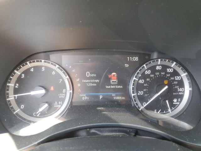 5TDGZRBH4MS526713 - 2021 TOYOTA HIGHLANDER XLE WHITE photo 9