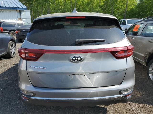 KNDPMCAC4M7935466 - 2021 KIA SPORTAGE LX SILVER photo 6