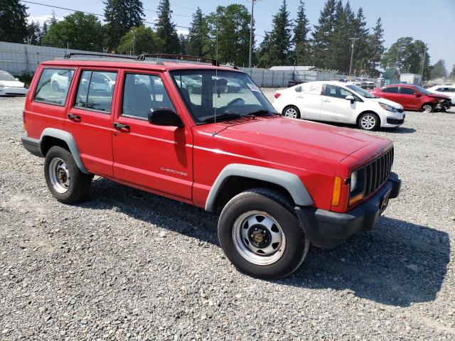 1J4FT28S0VL509069 - 1997 JEEP CHEROKEE SE RED photo 4