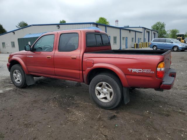5TEGN92N73Z231639 - 2003 TOYOTA TACOMA DOUBLE CAB PRERUNNER RED photo 2