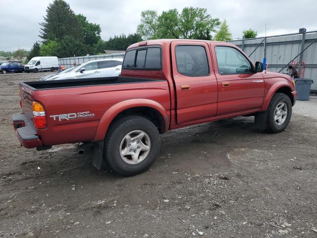 5TEGN92N73Z231639 - 2003 TOYOTA TACOMA DOUBLE CAB PRERUNNER RED photo 3