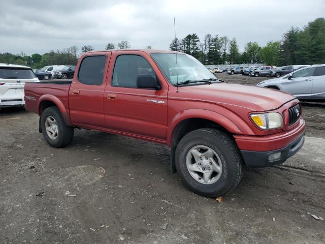 5TEGN92N73Z231639 - 2003 TOYOTA TACOMA DOUBLE CAB PRERUNNER RED photo 4