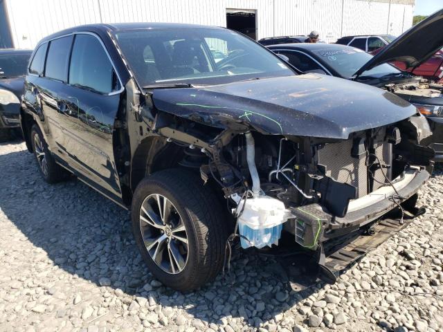 5TDBZRFH3KS746636 - 2019 TOYOTA HIGHLANDER LE BLACK photo 4