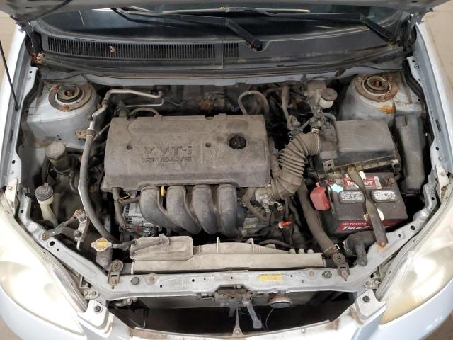 2T1KR32E16C587509 - 2006 TOYOTA COROLLA MA XR SILVER photo 11