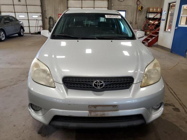 2T1KR32E16C587509 - 2006 TOYOTA COROLLA MA XR SILVER photo 5