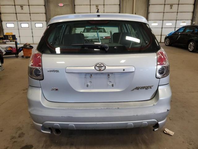 2T1KR32E16C587509 - 2006 TOYOTA COROLLA MA XR SILVER photo 6