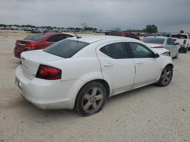 1C3CDZCB8DN709985 - 2013 DODGE AVENGER SXT WHITE photo 3