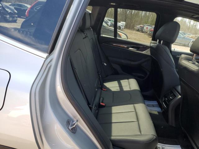 5UXTR9C52KLP88973 - 2019 BMW X3 XDRIVE30I SILVER photo 11