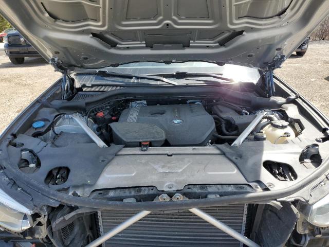 5UXTR9C52KLP88973 - 2019 BMW X3 XDRIVE30I SILVER photo 12