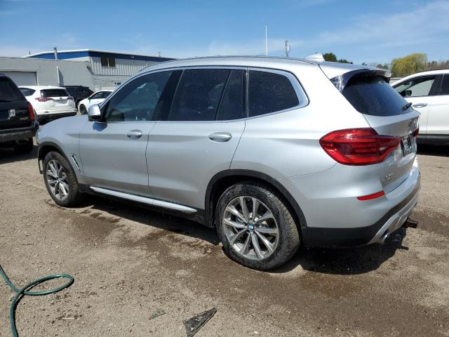 5UXTR9C52KLP88973 - 2019 BMW X3 XDRIVE30I SILVER photo 2
