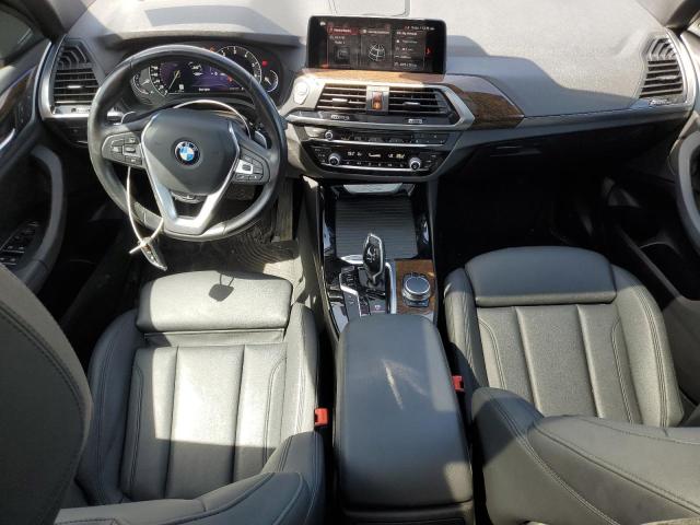 5UXTR9C52KLP88973 - 2019 BMW X3 XDRIVE30I SILVER photo 8