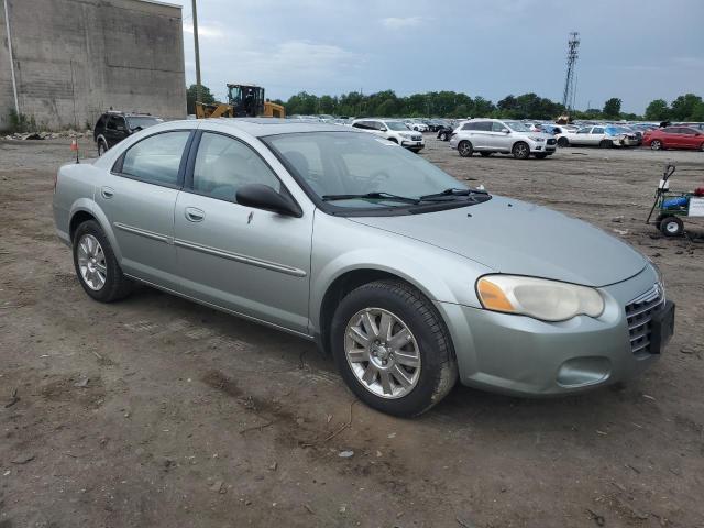 1C3EL66R25N504635 - 2005 CHRYSLER SEBRING LIMITED GREEN photo 4