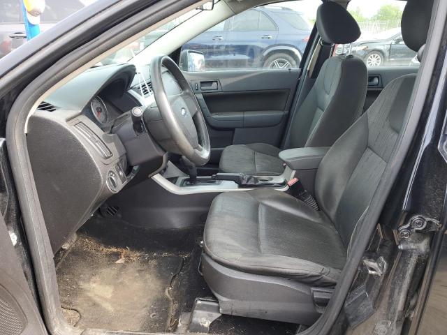 1FAHP35N38W126548 - 2008 FORD FOCUS SE BLACK photo 7