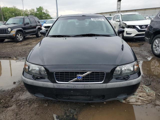 YV1RS61T542400265 - 2004 VOLVO S60 BLACK photo 5