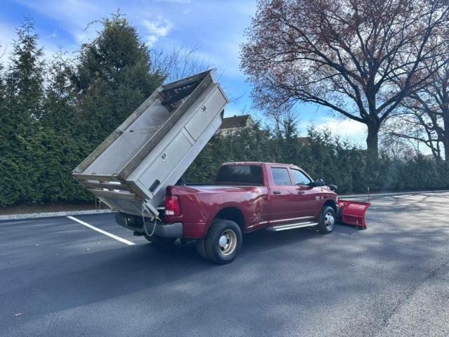 3D73Y4CLXBG526918 - 2011 DODGE RAM 3500 BURGUNDY photo 4