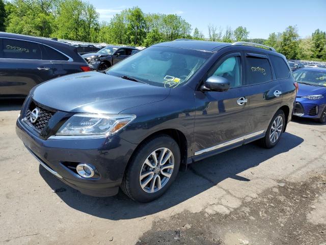 5N1AR2MM3GC617710 - 2016 NISSAN PATHFINDER S BLACK photo 1