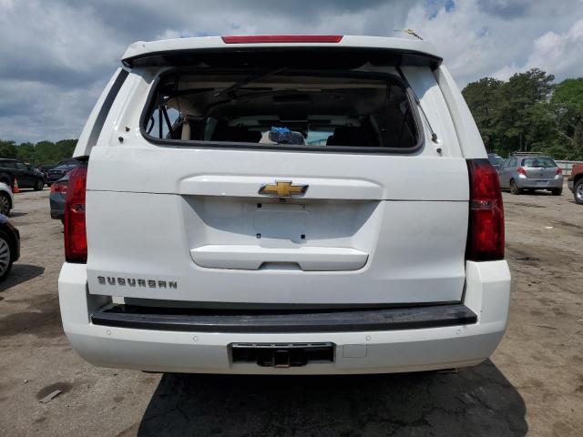 1GNSKHKC6HR381425 - 2017 CHEVROLET SUBURBAN K1500 LT WHITE photo 6