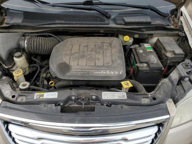 2C4RC1CG3ER232148 - 2014 CHRYSLER TOWN & COU TOURING L CREAM photo 12