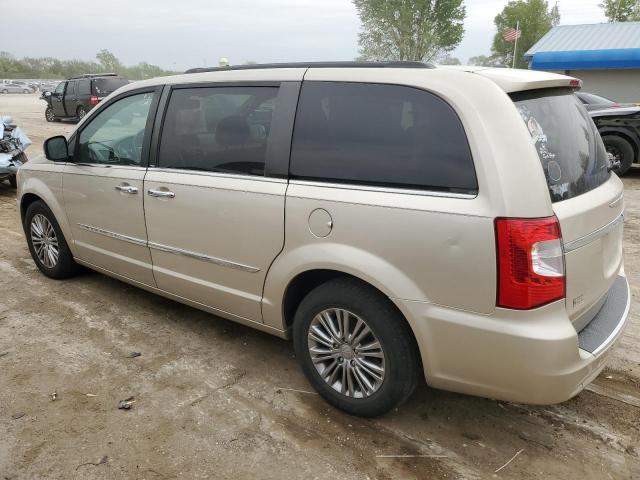 2C4RC1CG3ER232148 - 2014 CHRYSLER TOWN & COU TOURING L CREAM photo 2